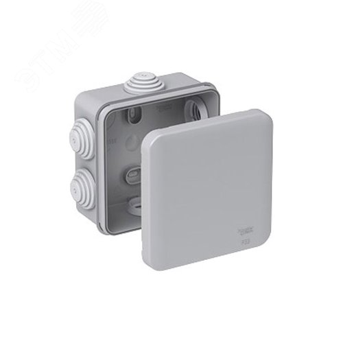 Коробка распределительная 85х85х40мм IP55 серая