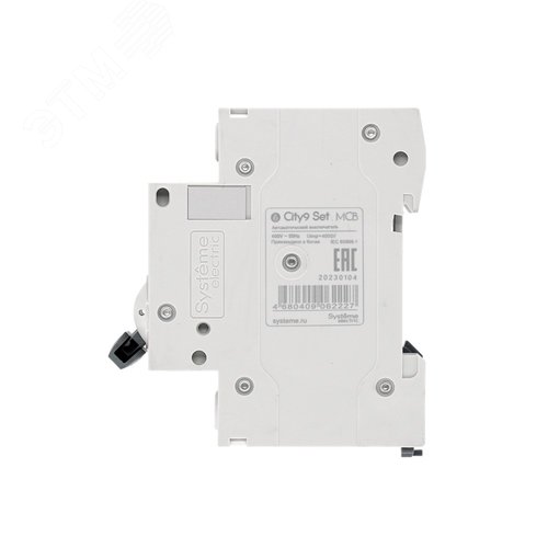 Выключатель автоматический двухполюсный 16А С 4.5kA 230В City9 Set