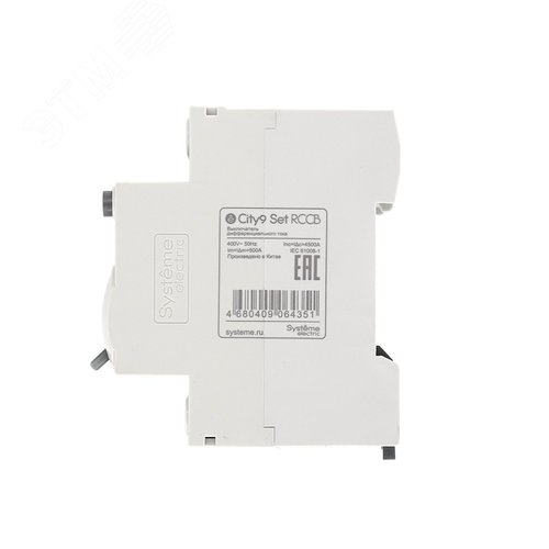 Выключатель дифференциального тока (ВДТ) 40А 4P 100мА Тип-AC 400В City9 Set