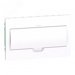 Щит распределительный встраиваемый белый City9 (ЩРв-П-18) дверь белая на 18 модулей IP40