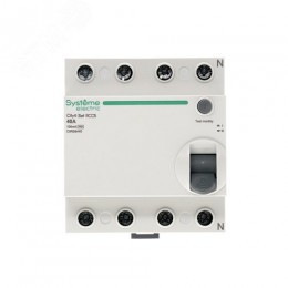 Выключатель дифференциального тока (ВДТ) 40А 4P 100мА Тип-AC 400В City9 Set