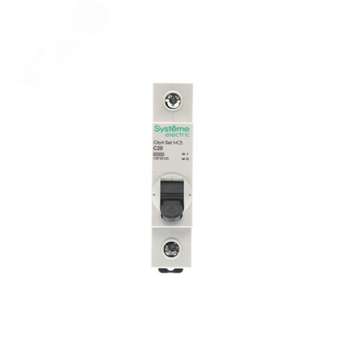 Выключатель автоматический однополюсный (АВ) С 20А 1P 6kA 230В City9 Set