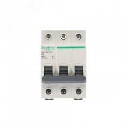 Выключатель автоматический трехполюсный (АВ) С 6А 3P 6kA 400В City9 Set