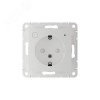 ATLASDESIGN SMART РОЗЕТКА с заземл., со шт., Zigbee, L+N, 16А, мех., БЕЛЫЙ