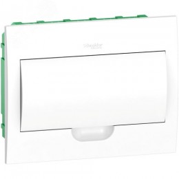 Щит распределительный встраиваемый белый City9 (ЩРв-П-12) дверь белая на 12 модулей IP40