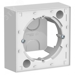 Коробка ATLASDESIGN для наружного монтажа белый