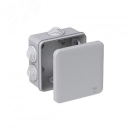 Коробка распределительная 100х100х50мм IP55 серая