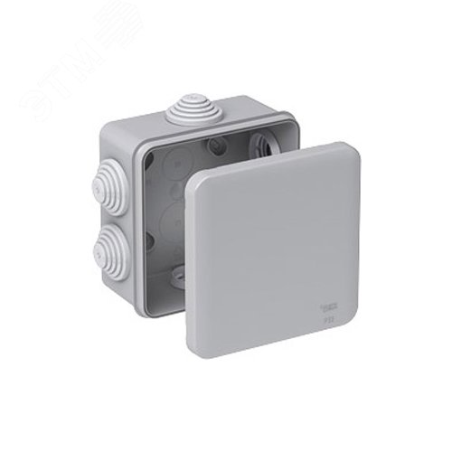 Коробка распределительная 100х100х50мм IP55 серая