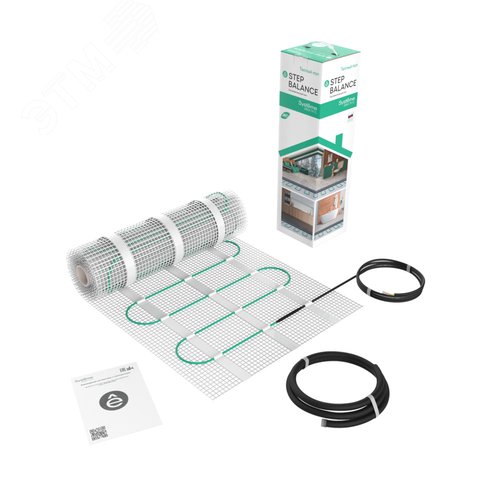 Теплый пол (мат нагревательный) STEP BALANCE SBM150025, 150 Вт/м2, 375 Вт, 2,5 м2