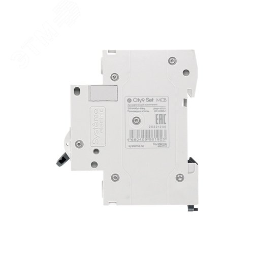 Выключатель автоматический однополюсный 6А С 4.5kA 230В City9 Set