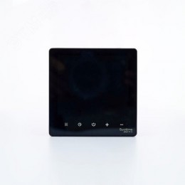 ARTGALLERY ТЕРМОСТАТ программируемый с Wi-Fi для электрического теплого пола, 16 А, моноблочный, ЧЕРНЫЙ