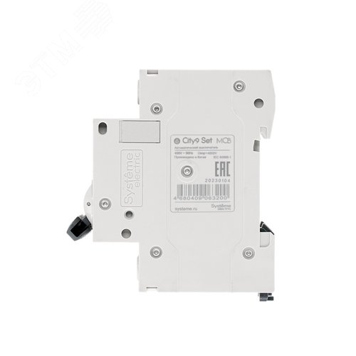 Выключатель автоматический трехполюсный 40А B 4.5kA 400В City9 Set