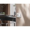 ATLASDESIGN SMART 1-кл. ВЫКЛЮЧАТЕЛЬ с подсв., Zigbee, сх.1, L+N, 10А, мех., БЕЛЫЙ