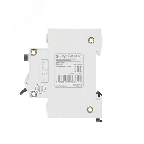 Выключатель автоматический дифференциального тока (Автоматический выключатель дифференциального тока АВДТ) 1P+N С 16А 4.5kA 10мА Тип-A 230В City9 Set