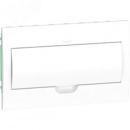 Щит распределительный встраиваемый белый City9 (ЩРв-П-18) дверь белая на 18 модулей IP40