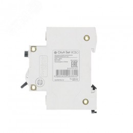 Выключатель автоматический дифференциального тока (Автоматический выключатель дифференциального тока АВДТ) 1P+N С 16А 4.5kA 30мА Тип-A 230В City9 Set