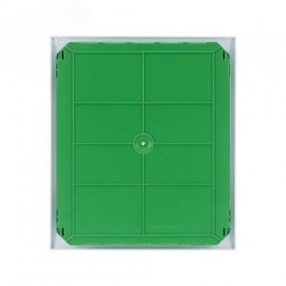 Щит распределительный встраиваемый белый City9 (ЩРв-П-24) дверь прозрачная на 24 модуля IP40