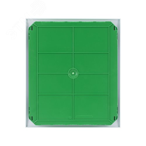 Щит распределительный встраиваемый белый City9 (ЩРв-П-24) дверь прозрачная на 24 модуля IP40