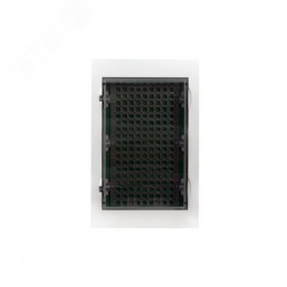 Корпус встраиваемый с прозрачной дверью 3ряд/36мод 2 розетки City9 Box IT к