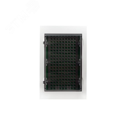 Корпус встраиваемый с прозрачной дверью 3ряд/36мод 2 розетки City9 Box IT к