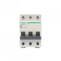 Выключатель автоматический трехполюсный (АВ) С 16А 3P 6kA 400В City9 Set