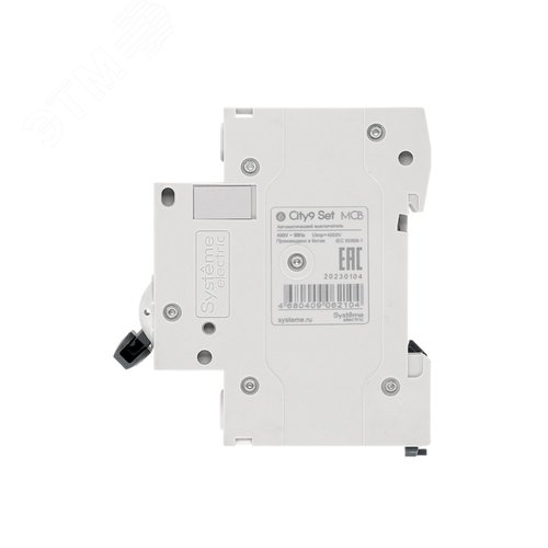 Выключатель автоматический двухполюсный 6А С 4.5kA 230В City9 Set