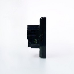 ARTGALLERY ТЕРМОСТАТ программируемый с Wi-Fi для электрического теплого пола, 16 А, моноблочный, ЧЕРНЫЙ