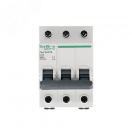 Выключатель автоматический трехполюсный 32А С 4.5kA 400В City9 Set