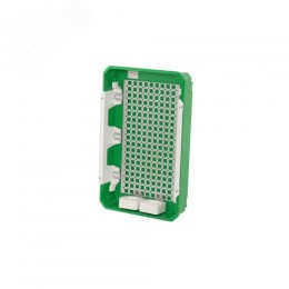 Корпус встраиваемый с белой дверью 3ряд/3 6мод 2 розетки City9 Box IT