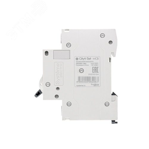 Выключатель автоматический однополюсный 50А С 4.5kA 230В City9 Set