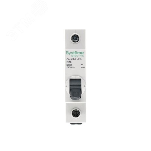 Выключатель автоматический однополюсный 20А B 4.5kA 230В City9 Set