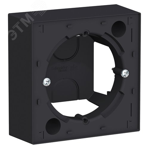 Коробка ATLASDESIGN для наружного монтажа карбон