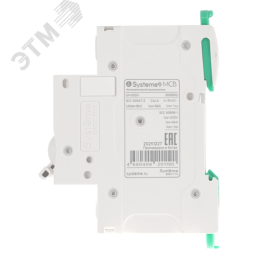 Выключатель автоматический (АВ) C 10A 1P 6kA 230В Systeme9