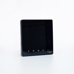 ARTGALLERY ТЕРМОСТАТ программируемый с Wi-Fi для электрического теплого пола, 16 А, моноблочный, ЧЕРНЫЙ