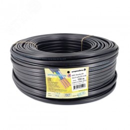 Кабель силовой ППГ-Пнг(А)-HF 3х2,5-0,660 плоский  бухта ТРТС