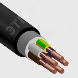 Кабель силовой с медными жилами ВВГнг(A)-LS       5х1,5-660