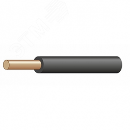 Провод силовой ПуВ-нг(А)-LS 1х10 черный 150 м ТРТС