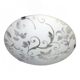 Светильник НПБ-01-2х60-139 М16 Эрика 300 матовый белый /клипсы штамп металлик индивидуальная упаковка