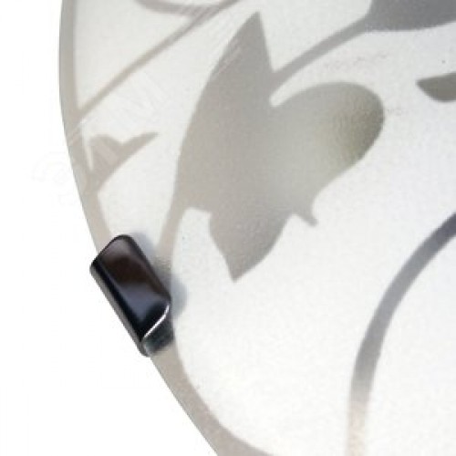 Светильник НПБ-01-2х60-139 М16 Эрика 300 матовый белый /клипсы штамп металлик индивидуальная упаковка