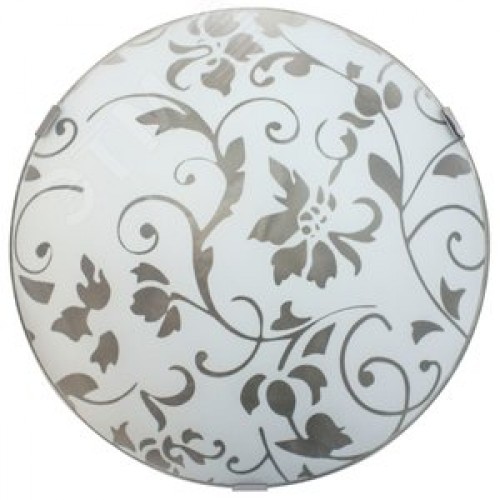 Светильник НПБ-01-2х60-139 М16 Эрика 300 матовый белый /клипсы штамп металлик индивидуальная упаковка