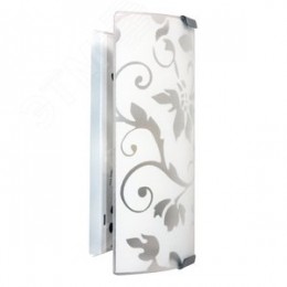 Светильник НББ-21-60 М21 Эрика 150х220 матовый белый/клипсы штамп металлик индивидуальная упаковка