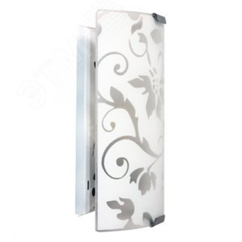 Светильник НББ-21-60 М21 Эрика 150х220 матовый белый/клипсы штамп металлик индивидуальная упаковка