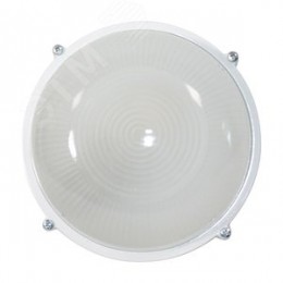 Светильник НПП-03-60-013 IP65 Банник 1301 Круг малый матовый корпус белый