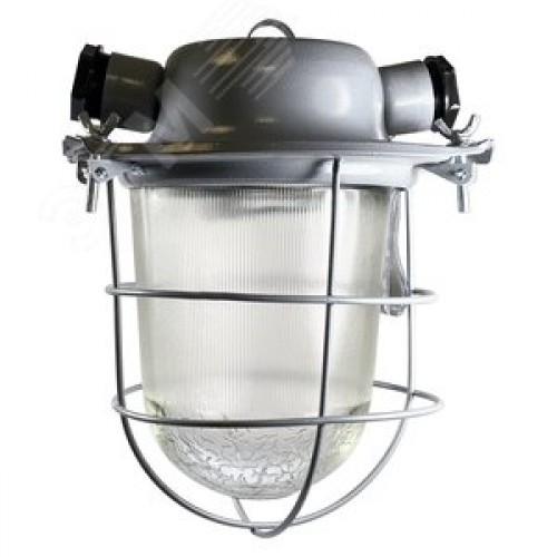 Светильник НСР-01х200 с решеткой штампованный корпус IP54