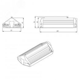 Светильник уличный ЕСАУЛ ДКУ-50 750 ШБ