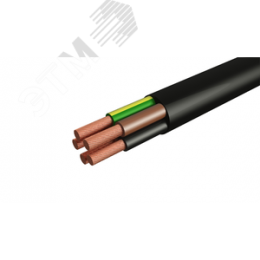 Провод ПВСнг(А)-LS 5х1.5  черный ТРТС