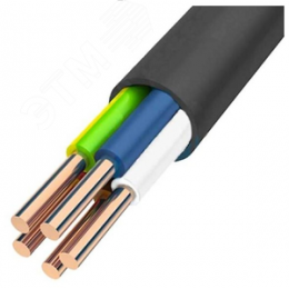 Кабель силовой ВВГ-нг(А)-LS 5х1.5 барабан-1 ТРТС