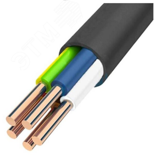 Кабель силовой ВВГ-нг(А)-LS 5х1.5 барабан-1 ТРТС