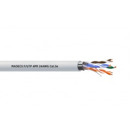 Витая пара F/UTP 4PR 24AWG Cat.5е экранированная(DCM Test Report) Польша