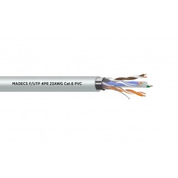 Витая пара F/UTP 4PR 23AWG Cat.6 PVC экранированная(DCM Test Report) Польша